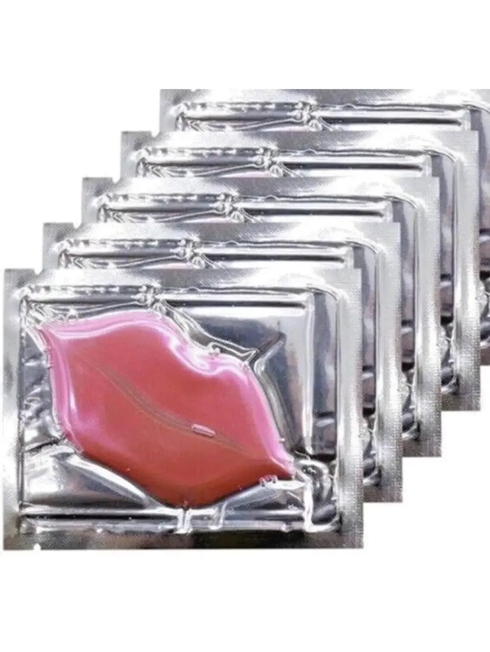 5pk Lip Care Mask Nourishing Repairing Lip Patches Plumping with Collagen